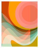 Summer Sun #1 - Abstract Art Print