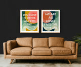 Stay Close To People - Modern Art Print