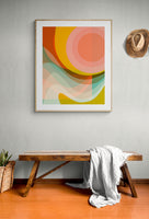 Summer Sun #1 - Abstract Art Print
