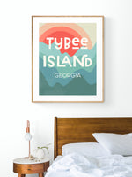 Destination: Tybee Island - Modern Art Print