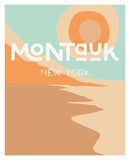 Destination: Montauk - Modern Art Print