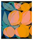 Abstract Citrus #1 - Botanical Art Print