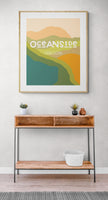 Destination: Oceanside - Modern Art Print